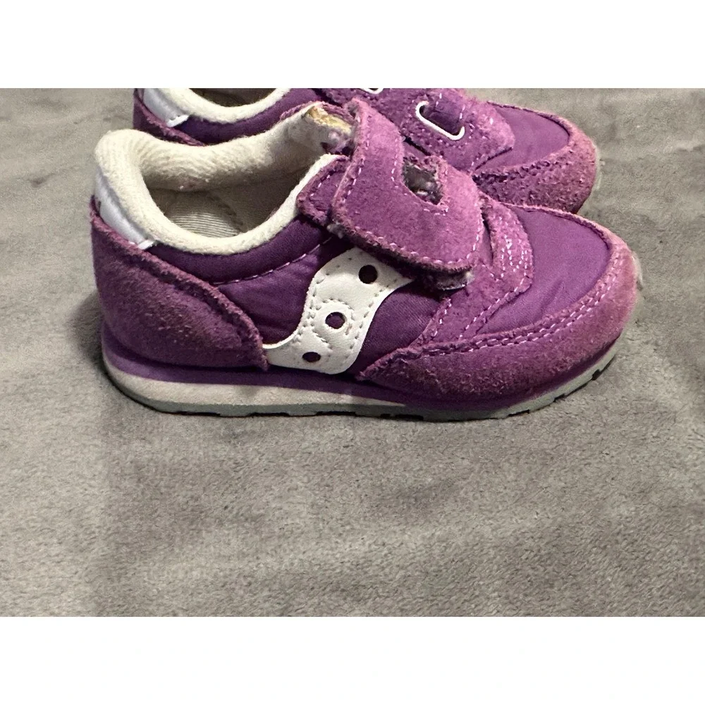 Saucony Baby Jazz Purple Toddler Sneakers Size 5M